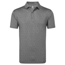 FootJoy Mens Painted Floral Golf Polo Shirt