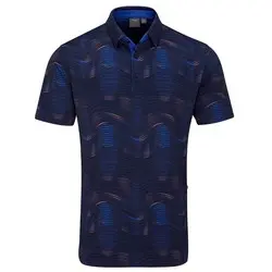 Ping Optic Groove Mens Golf Polo Shirt