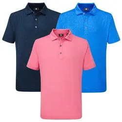 FootJoy Junior Golf Painted Floral Lisle Pullover