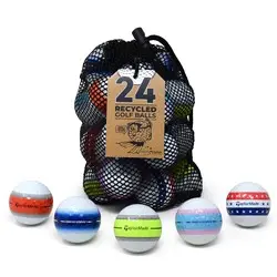 TaylorMade Tour Response Align Grade A Lake Balls - 2 Dozen Mesh Bag