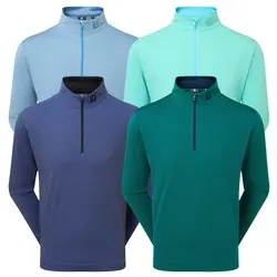 FootJoy Mens Ottoman Stripe Chill-Out Golf Pullover