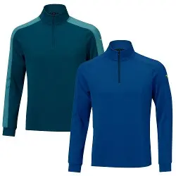 Mizuno Mens Elevated Warm Quarter Zip Golf Sweater