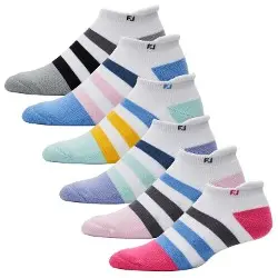 FootJoy ProDry Roll Tab LADIES Golf Socks - 6 Pairs