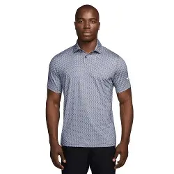 Nike Mens Dri-FIT Micro Print Golf Polo Shirt