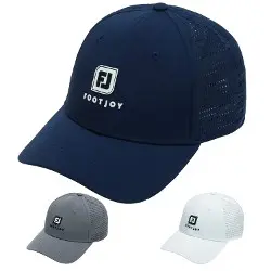 FootJoy Mens Perforated Trucker Golf Cap