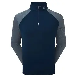 FootJoy Mens Raglan H Block Golf Chill-Out Pullover