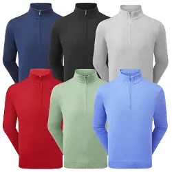 FootJoy Mens Dri Release Half-Zip Golf Pullover