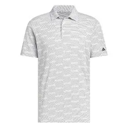 adidas Mans Ultimate365 Jacquard Golf Polo Shirt 