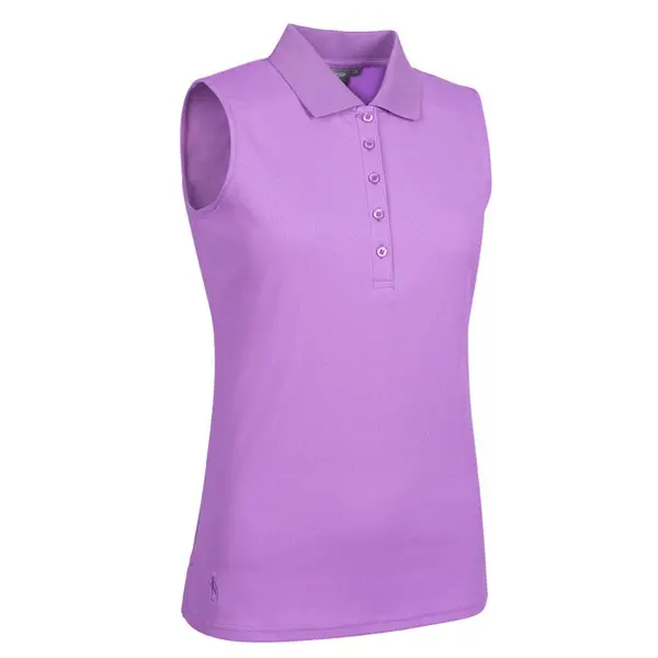 jen　Deuxieme dignity sleeveless Glenmuir Ladies Jenna Sleeveless Golf Performance Pique Polo