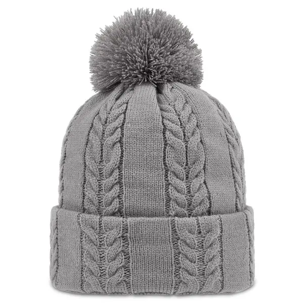 FootJoy Womens Cable Knit Bobble Hat