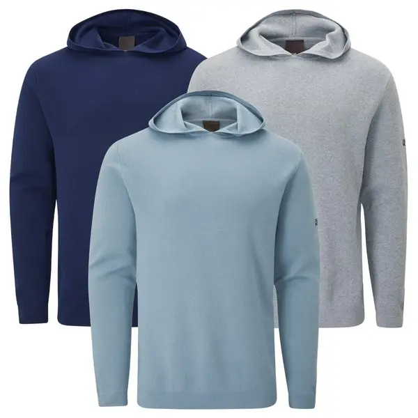 Oscar Jacobson Kennedy Knitted Golf Hoodie
