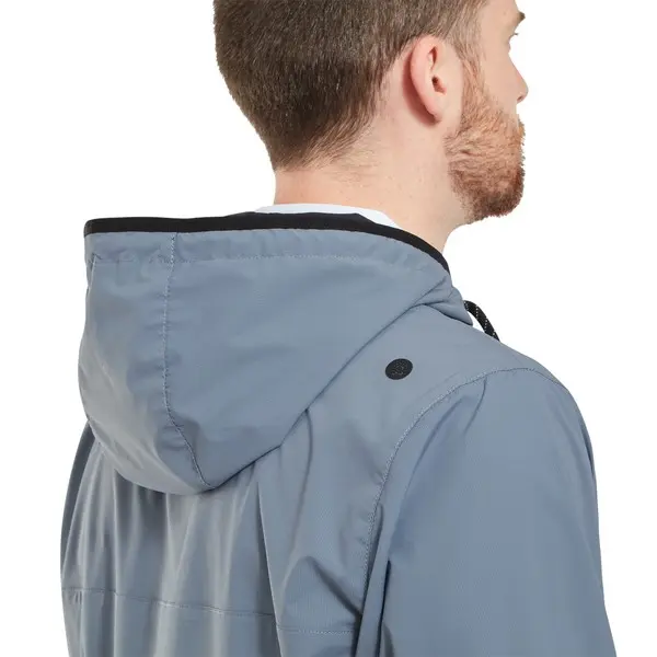 Veste FootJoy DryJoys Homme – 1/2 Zip Coupe-vent – Bleu – Taille L