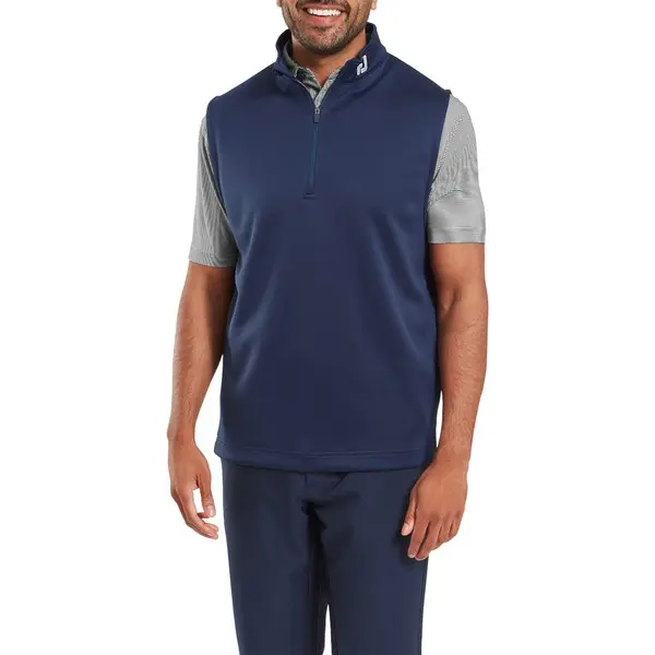FootJoy Mens Half-Zip Golf Vest