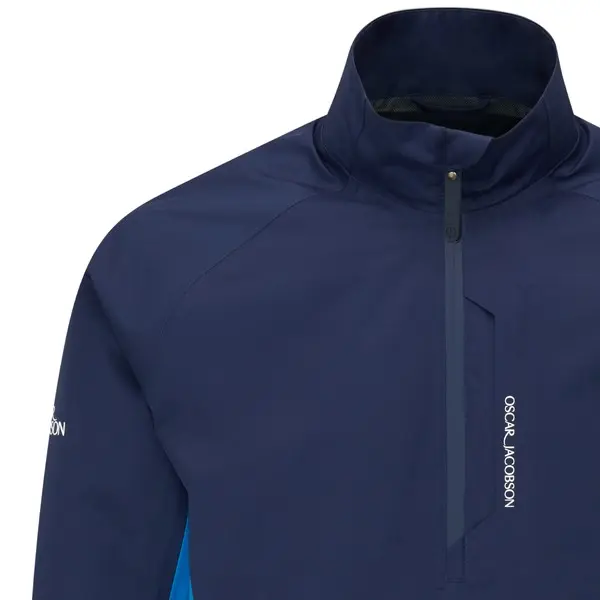Oscar Jacobson Pinewood Quarter Zip Waterproof Golf Jacket