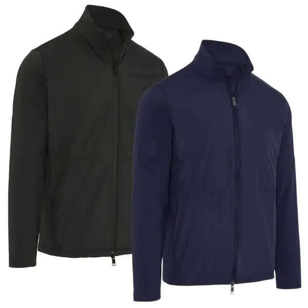 Callaway Mens Mixed Media Full Zip Golf Jacket