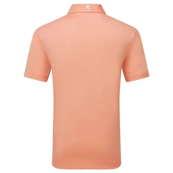 FootJoy Stretch Pique Solid Colour Athletic Fit Golf Shirt