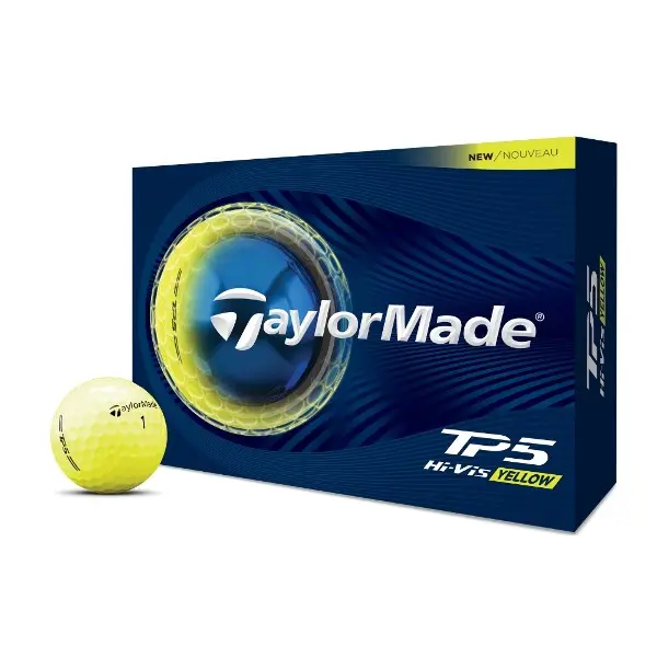 TaylorMade TP5 Yellow Golf Balls