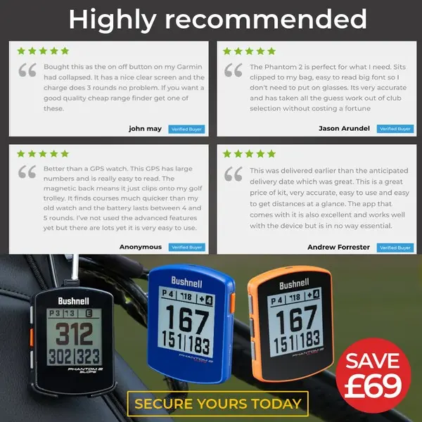 Bushnell Phantom 2 Slope Golf GPS