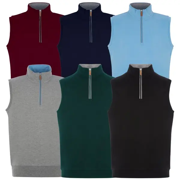 Proquip Mens Breeze Zip Neck Slipover