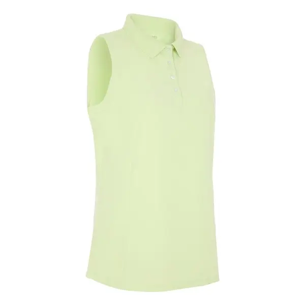 ProQuip Ladies Pro Tech Sleeveless Polo Shirt