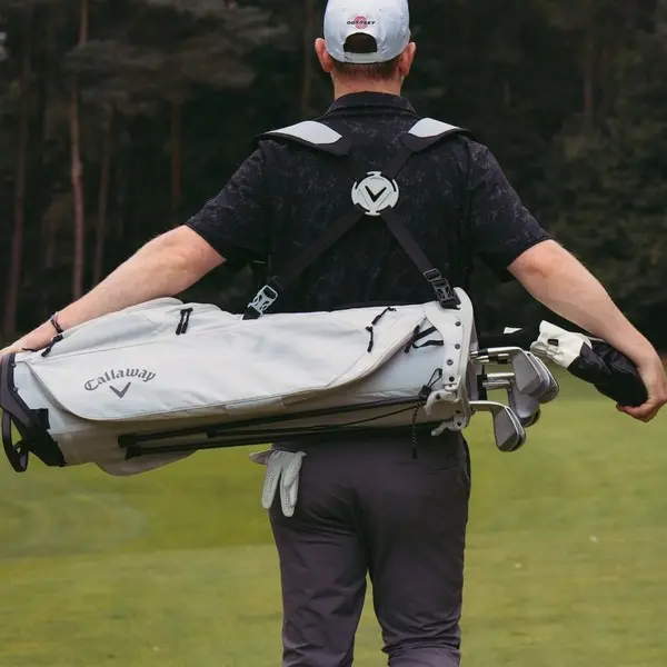 Sac De Golf Callaway Hyper-Lite 3.5 Sur Pied - Occasion, Couleur Verte, 4 Séparateurs