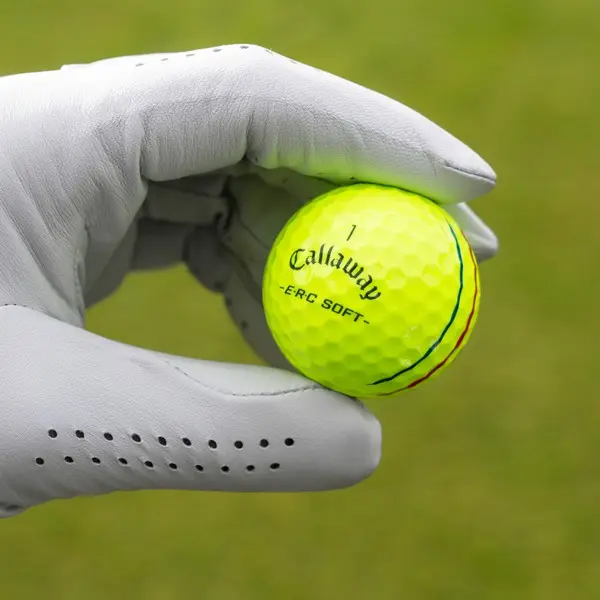 Callaway 2025 ERC Soft Yellow Triple Track Golf Balls