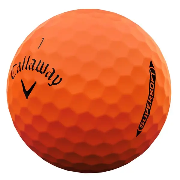 Callaway Super Soft Orange Golf Balls - Main Image