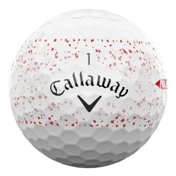 Callaway Super Soft Splatter 360 Red Golf Balls