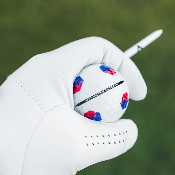 Callaway 2026 Chrome Soft TruTrack Golf Balls - Blue/Red