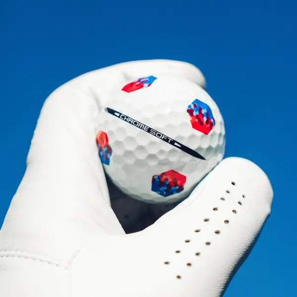 Callaway 2026 Chrome Soft TruTrack Golf Balls - Blue/Red