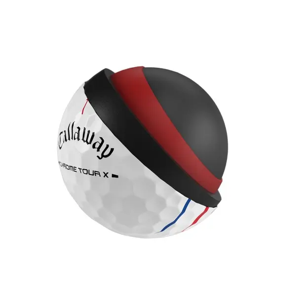 Callaway 2026 Chrome Tour X Triple Track Golf Balls - White
