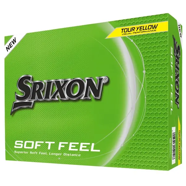 Srixon Soft Feel Yellow Golf Balls
