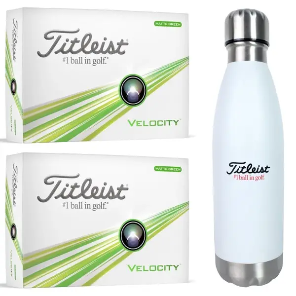 Titleist Velocity Green Golf Balls