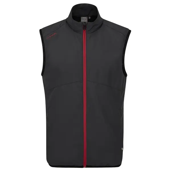 メンズウェア Local GOLF Simple Fleece VEST | Black Simple Fleece VEST | Black – Local GOLF