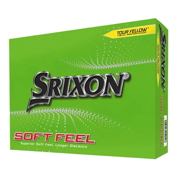 Srixon Soft Feel Tour Yellow 