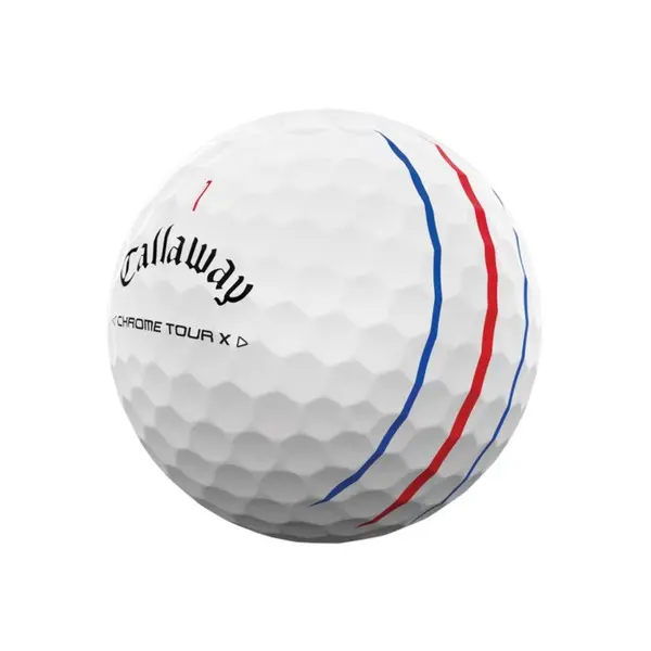 Callaway Chrome Tour X Triple Track Golf Balls - White