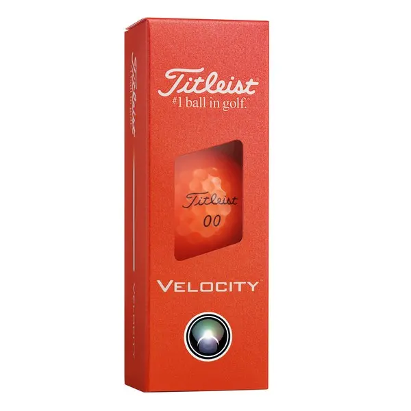Titleist 2026 Velocity Orange Golf Balls