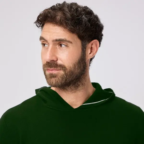 Oscar Jacobson Kennedy Knitted Golf Hoodie