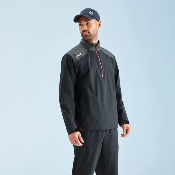 Ping SensorDry AquaDrive Half-Zip Waterproof Mens Golf Jacket