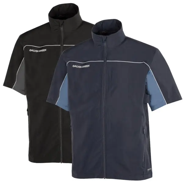 Galvin Green Air Mens Pertex Full-Zip Half-Sleeve Golf Jacket