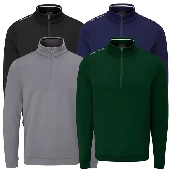 Oscar Jacobson Westland Quarter Zip Neck Golf Top