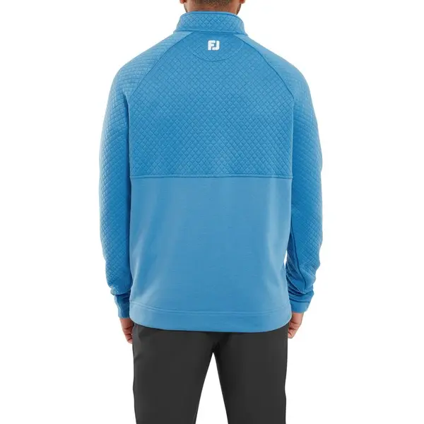 FootJoy Mens Jacquard Thermal Chill-Out Golf Pullover