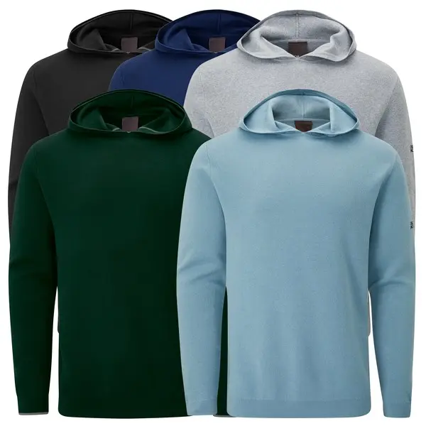 Oscar Jacobson Kennedy Knitted Golf Hoodie
