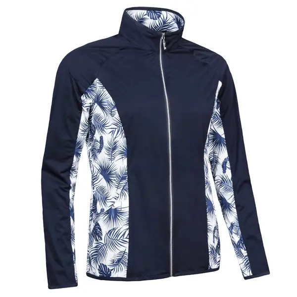 Glenmuir Ladies Poppy Zip Front Water Repellent Golf Jacket
