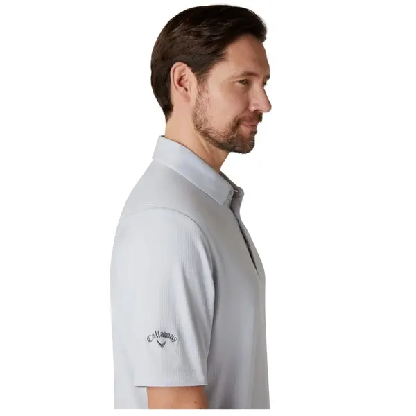 Callaway + CLUBHAUS S/S Polo ホワイト　白　M Callaway SHORT SLEEVE UKX SOLID POLO in white buy online