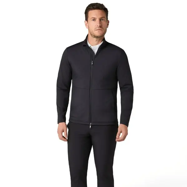 Callaway Mens Mixed Media Full Zip Golf Jacket