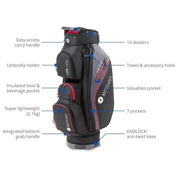 Motocaddy Lite Series Golf Cart Bag