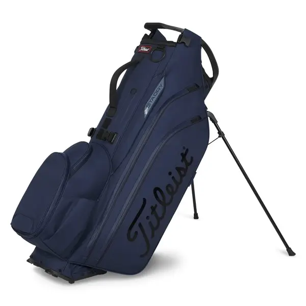 Titleist ネイビー ゴルフバッグ Titleist Hybrid 14 StaDry Golf Stand Bag