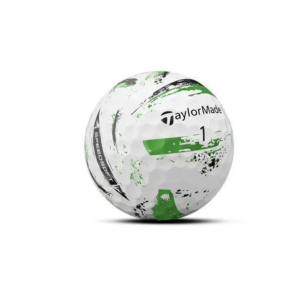 TaylorMade Speedsoft Ink Green Golf Balls