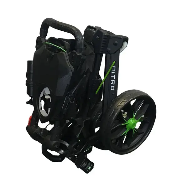 Push Cart Bag Boy Nitron Wheel Golf Easy Bag Boy Nitron Push